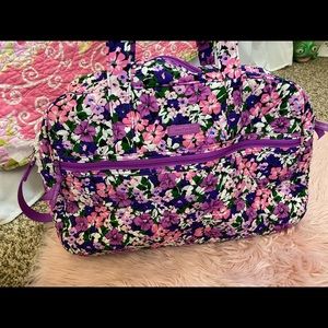 Vera Bradley Flower Garden Weekender NWOT